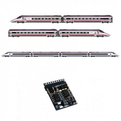 Décodeur 21 broches pour le RENFE S-114 Avant.
