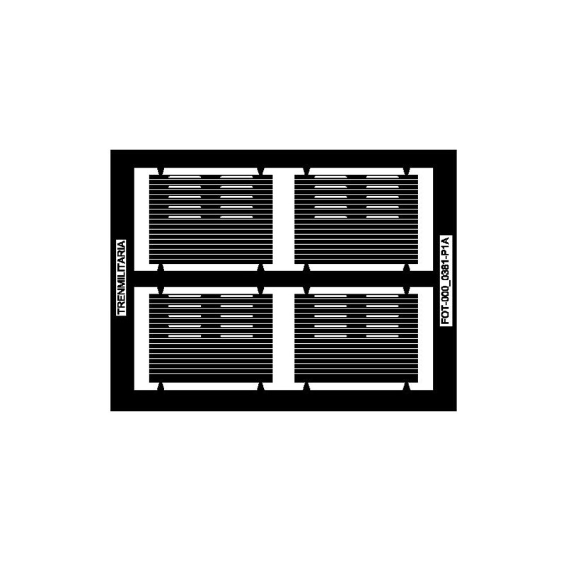 Portones enrollables furgón D8-8100, RENFE.