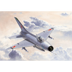 MiG-21F-13 Jagdflugzeug.