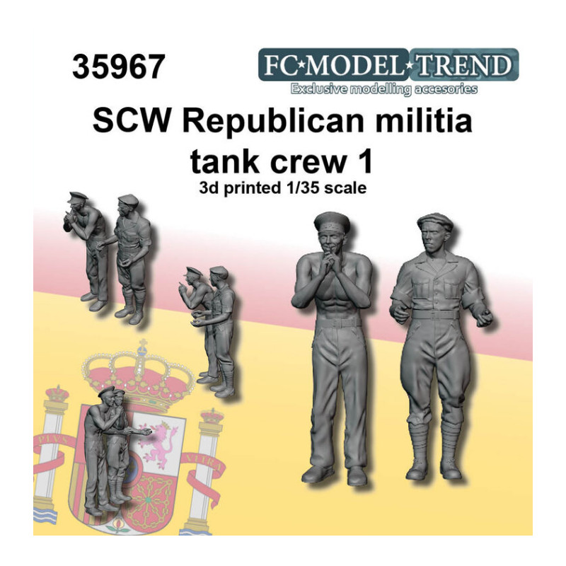 Carristas milicianos GCE.