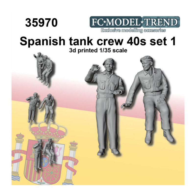 Spanish tank crew 40s.