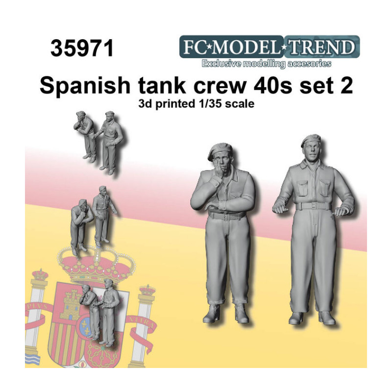 Tripulación española, años 40.