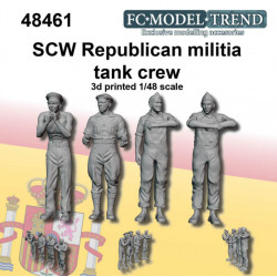 SCW Republic militia tank crew.