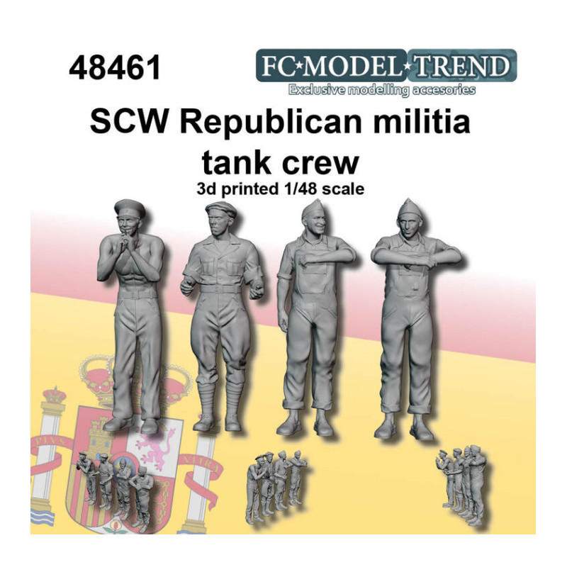 SCW Republic militia tank crew.