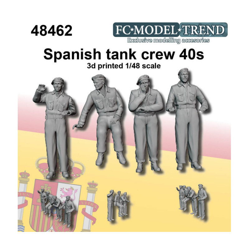 Spanish tank crew 40s.