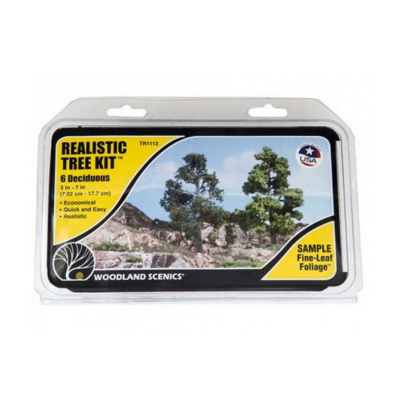 Kit de création d’arbres, vert moyen.