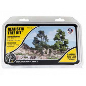 Set per la creazione di alberi, verde medio.