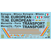 Caja de trailer de lona.