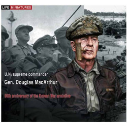 Comandante supremo de la ONU, general Douglas MacArthur.