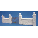 Pared con valla.