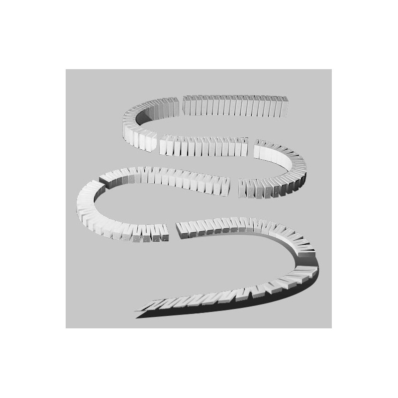 Sistema de rampas para vías, inclinación 2. WOODLAND ST1410