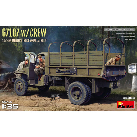 US army G7107 4x4 cargo truck.