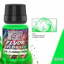 Spritzgel - grün lima Fluorid (30 ml).
