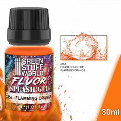 Splash Gel - fluoreszierendes Orange (30 ml).