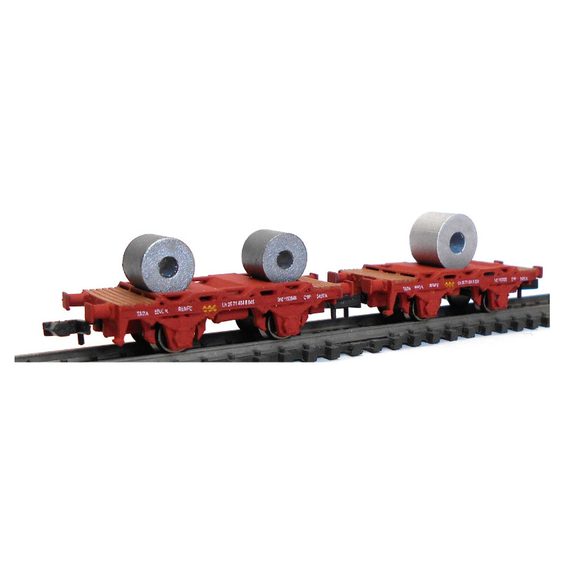 Coils wagon set, RENFE.