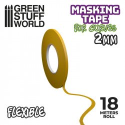 Flexible masking tape - 2 mm.