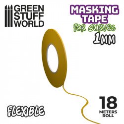 Flexible masking tape - 1 mm.