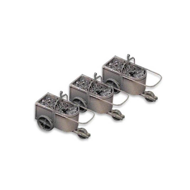 Vagonetas de carbón.