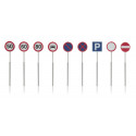 Dutch traffic road signs.