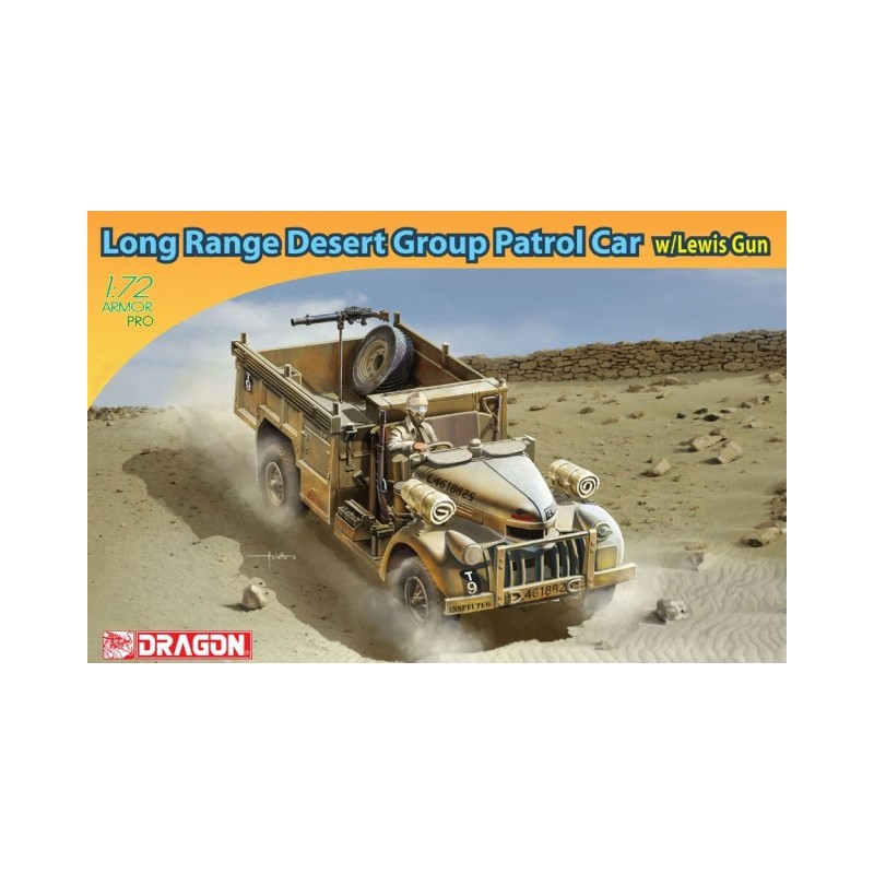 Patrol del LRDG. DRAGON 7439