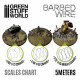 Barbed wire scale 1/48-1/52 military (30 mm).