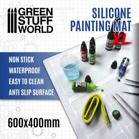 Silicone painting mat 600x400 mm.