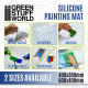 Silicone painting mat 600x400 mm.