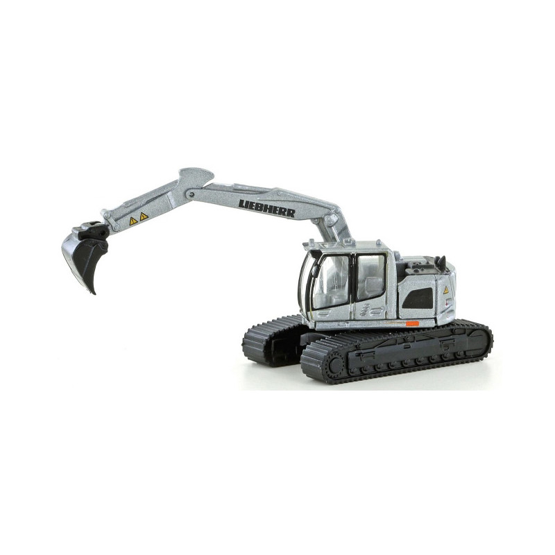 Excavadora compacta "Liebherr" con orugas. LEMKE