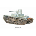 Tanque lanzallamas OT-26 (torreta única). Bolt Action.