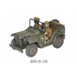 Carro da campo sovietico Gaz 67b. Bolt Action.
