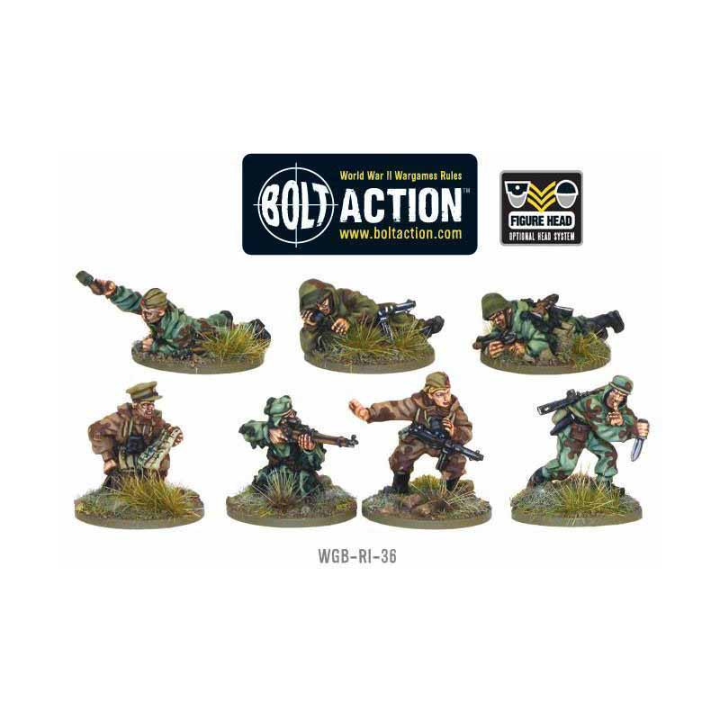 Exploradores del ejército soviético. Bolt Action.