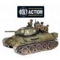 Jinetes de tanques soviéticos. Bolt Action.