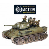 Jinetes de tanques soviéticos. Bolt Action.