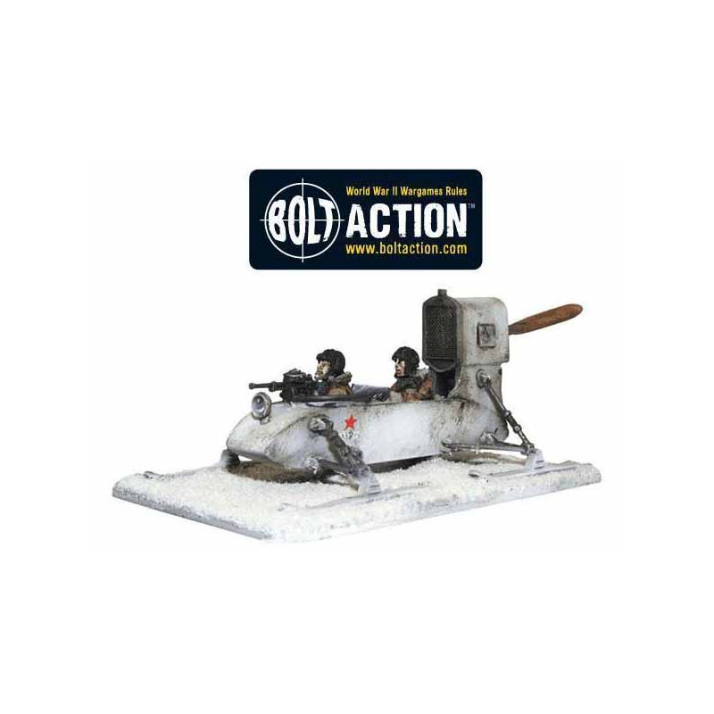 Gaz 98 Aerosan soviético. Bolt Action.