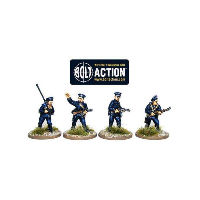 Comando de la Brigada Naval Soviética. Bolt Action.