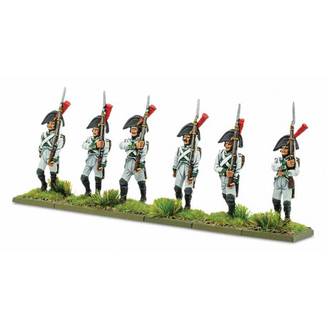 Napoleonic Spanish Fusiliers (1805-1811) - March Attack.