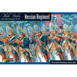 Hessian regiment. Black Powder.