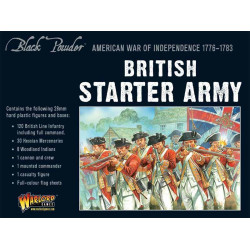 American War of Independence British Army starter set. Black Powder.