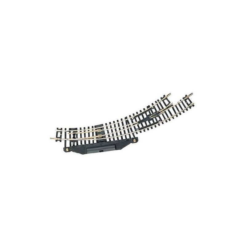 Electric left hand curved point. FLEISCHMANN 22273 Electric left hand curved point. FLEISCHMANN 22273