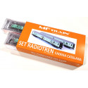 Set de furgones DD-8100, Radiotren. RENFE.