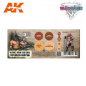 Wargame color set: Basic skin colors.