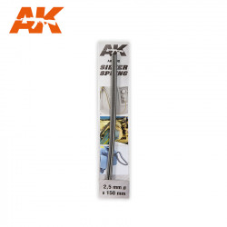 Molla in argento 2,5 mm (x2).