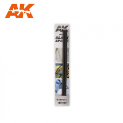 Molla nera 4mm (x2).