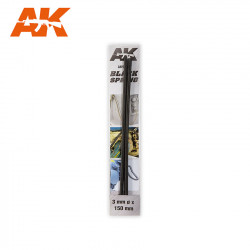 Molla nera 3mm (x2).