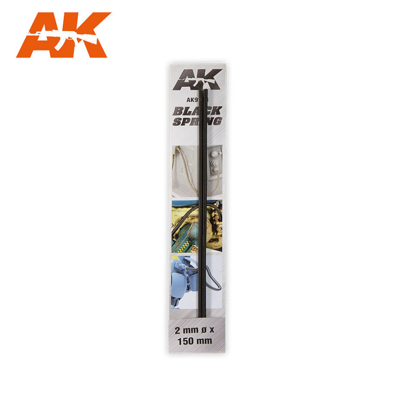 Black spring 2mm (x2). Black spring 2mm (x2).