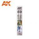 Muelle negro 1mm (x2).