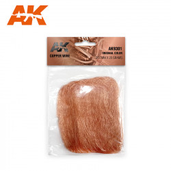 Fil de cuivre 0,07 mm x 20 gr.