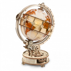 Luminous globe.