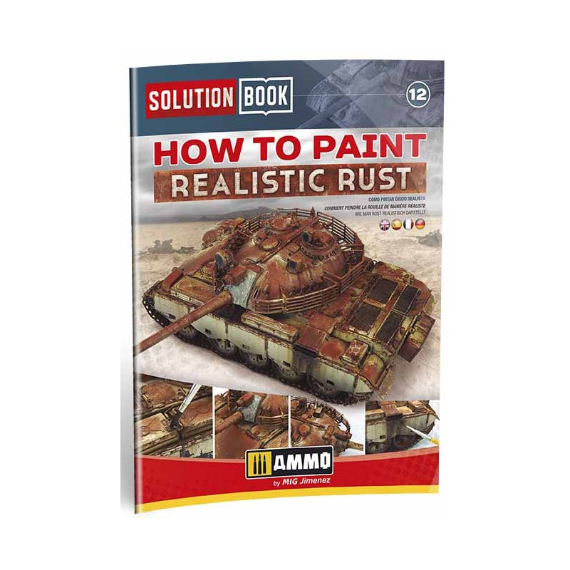 Cómo pintar óxido realista. Solution box.