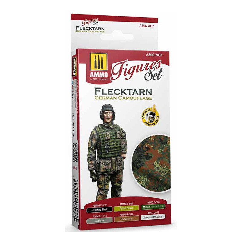 Camuflaje alemán Flecktarn.